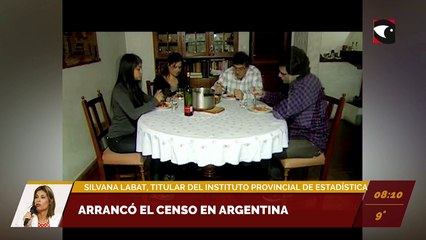 Arrancó el censo en Argentina. Silvana Labat, titular del Instituto provincial de estadística y censo de Misiones.
