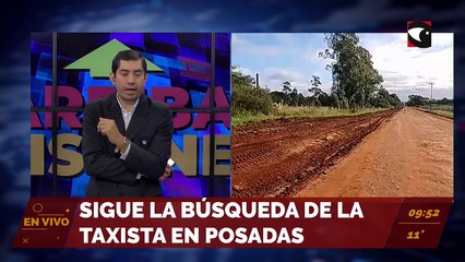 #Posadas | Comenzó el rastrillaje por la desaparición de la mujer taxista.