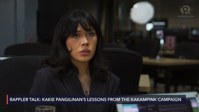 Rappler Talk Entertainment: Kakie Pangilinan’s lessons from the Kakampink campaign