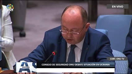 En Vivo | Consejo de seguridad ONU sobre situación en Ucrania - 19May  Ahora