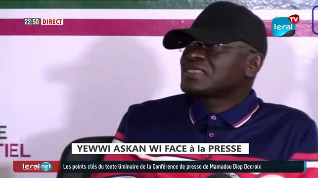 URGENT Yewwi Face à La Presse: Affaire Validation ou Invalidation Liste Yaw...