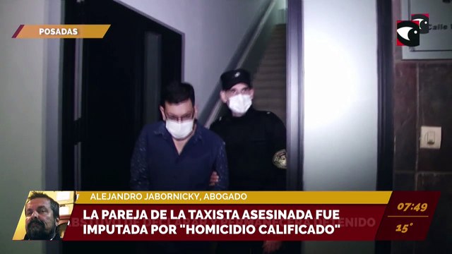 Posadas | La pareja de la taxista asesinada fue imputada por homicidio calificado