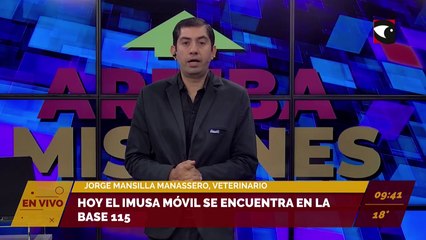 #Posadas #Servicios | Hoy el IMuSA móvil se encuentra en la base 115 realizando castraciones y vacunaciones.