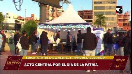 Posadas | Acto central por el día de la Patria