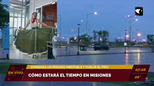 #Pronóstico | Comienza un periodo inestable y vuelven las bajas temperaturas