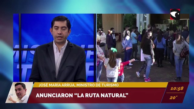 Anunciaron “La ruta natural”. Entrevista a José María Arrúa, ministro de turismo