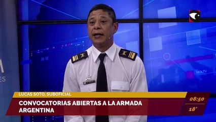 Convocatorias abiertas para ingresar a la Armada Argentina