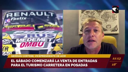 El sábado comenzará la venta de entradas para el Turismo Carretera en Posadas