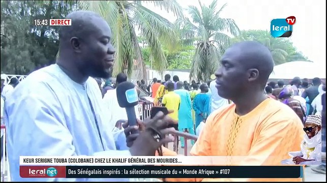 DIRECT- Keur Serigne Touba (Colobane) Chez le Khalif Général des Mourides...