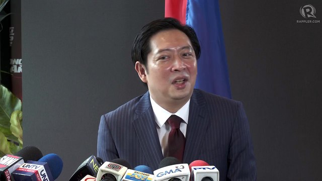 LIVE: Singapore Ambassador Gerard Ho holds media briefing after a courtesy call on President-elect Marcos