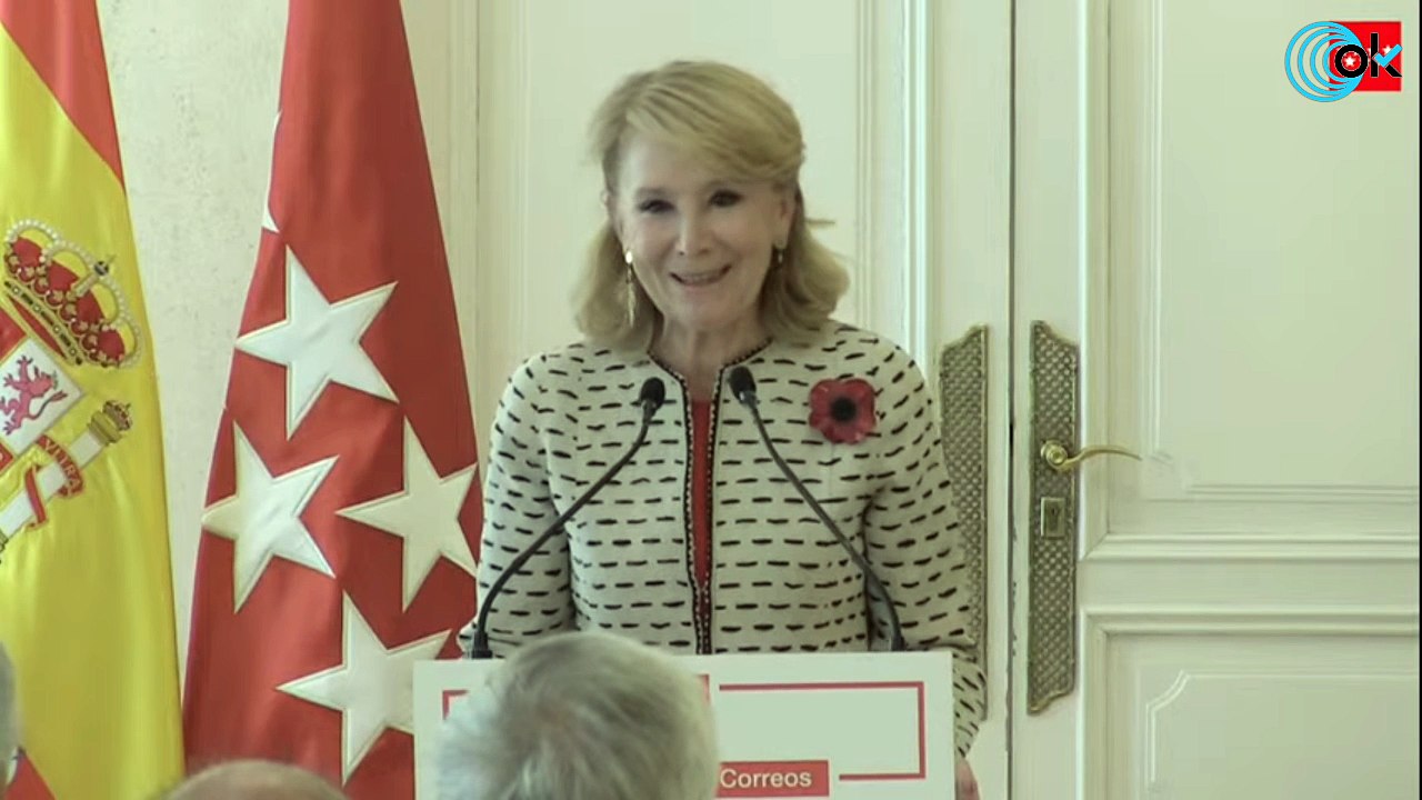 DIRECTO: Díaz Ayuso descubre el retrato de la ex presidenta regional, Esperanza Aguirre