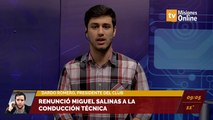 #Fútbol | Renunció Miguel Salinas a la conducción técnica de Crucero del Norte