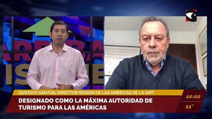 Gustavo Santos fue designado como la máxima autoridad de turismo para las Américas de la OMT