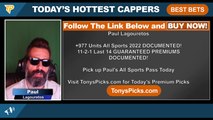 Soccer Picks Daily Show Live Expert European Football Picks - Predictions, Tonys Picks 6/1/2022