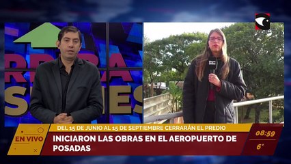 Iniciaron las obras en el aeropuerto de Posadas. Del 15 de junio al 15 de septiembre cerrarán el predio.