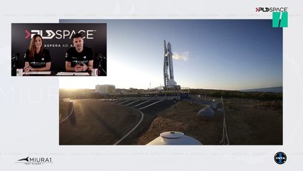 En directo, lanzamiento del cohete Miura 1 desde Huelva
