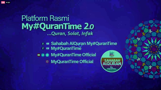 [LIVE] Episod 172 My #QuranTime 2.0 Sabtu 3 Jun 2023 Sesi Ulang Kaji Halaman 49-50 Bersama Tokoh Ilmuan My #QuranTime #QuranSolatInfak World #QuranHour