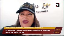 Elaboran chipas de queso con sabor a yerba mate en Apóstoles