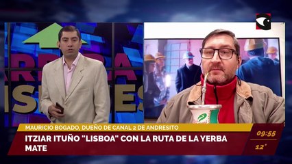 La actriz Itziar Ituño "Lisboa" de la Casa de Papel recorrre la ruta de la yerba mate