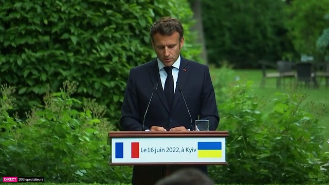 Rencontre Macron-Zelensky: Suivez en direct la conférence de presse