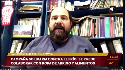 Campaña solidaria contra el frío: se puede colaborar con ropa de abrigo, mantas y alimentos