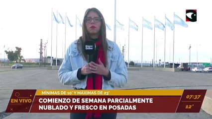 #Pronóstico | Inicio de semana fresco y soleado, con temperaturas mínimas 10º y máximas de 23º