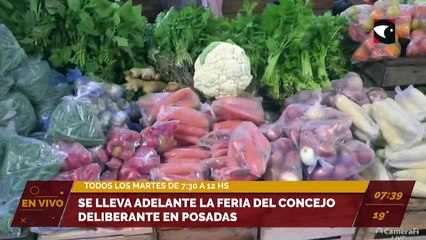 #Posadas | Feria del Concejo Deliberante. Todos los martes de 7:30 a 12 horas