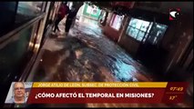 ¿Cómo afectó el temporal en Misiones? Entrevista a Jorge Atilio de León, subsecretario de Protección Civil