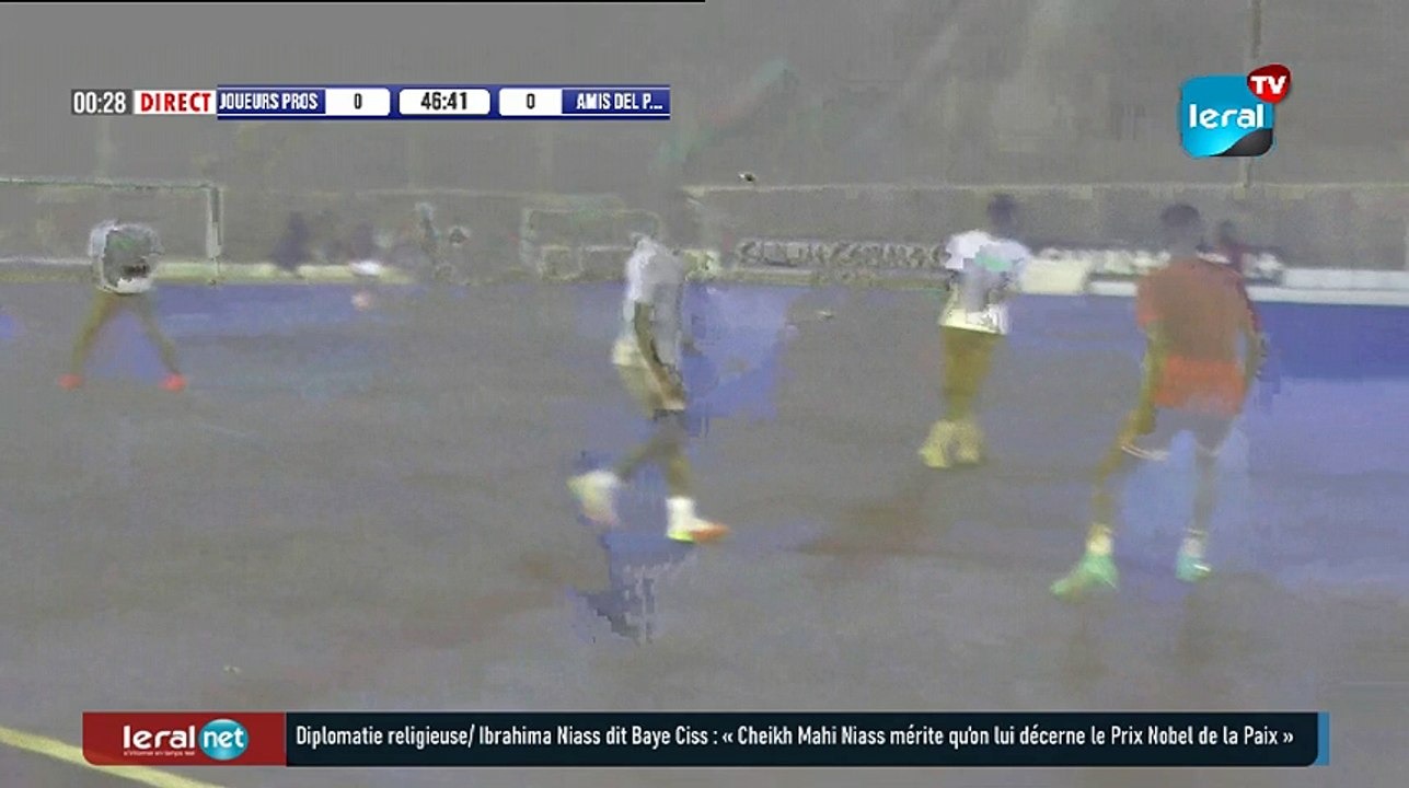 LIVE-2ème Edition de Gala des joueurs pros contre les amis de del pierro