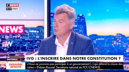 DIRECT Fabien Roussel invité de CNEWS