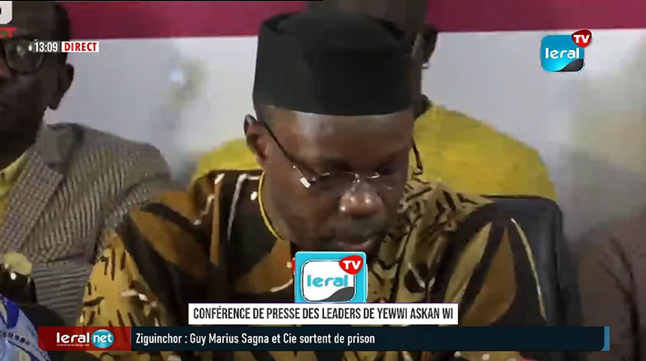 DIRECT: Déclaration de leaders de Yewwi Askan Wi