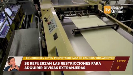 #Dólar | La moneda extranjera sin techo. Entrevista a Eduardo Rey Leyes, propietario de la Casa de Cambios “Dos Arroyos”