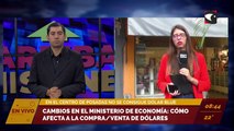 Cambios en el ministerio de economía: cómo afecta a la compra/venta de dólares