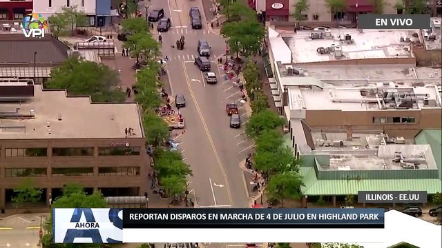 En Vivo | Reportan disparos en marcha de 4 de julio en Highland Park - Illinois - 04Jul - VPItv