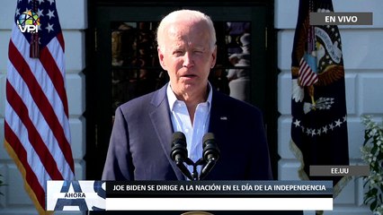 En Vivo | Joe Biden se dirige a la nación en el Día de la Independencia - 04Jul - VPItv