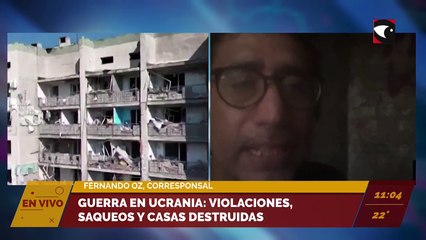 Descargar video: #EnVivo | Fernando Oz, corresponsal de guerra, con las últimas novedades sobre el conflicto bélico entre Ucrania - Rusia