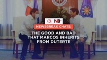 Newsbreak Chats: The good and bad that Marcos inherits from Duterte