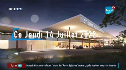 Pose de la 1ère pierre de l'hopital de Saint-Louis ( WAHC )