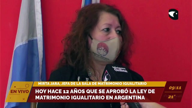 Se cumplen 12 años de la aprobación de la ley de matrimonio igualitario en Argentina