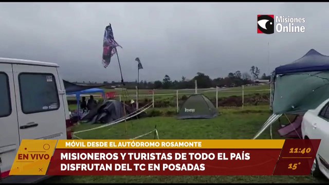Misioneros y turistas de todo el país disfrutan del TC en Posadas