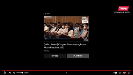 [LIVE] Sidang Parlimen ke-14 -19 Julai 2022 (Sesi petang)