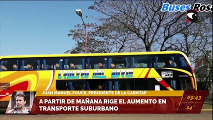 Entrevista a Juan Manuel Fouce, presidente de la Cámara Misionera de Empresarios del Transporte Automotor de Pasajeros (CAEMTAP)
