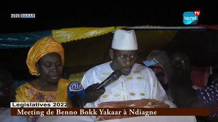 Legislatives 2022 Meeting de Benno Bokk Yakaar à Ndiagne