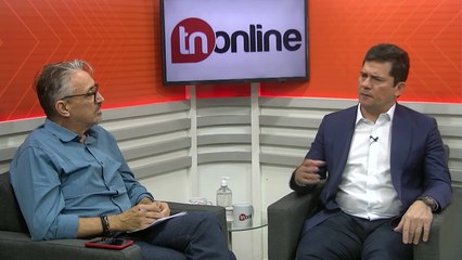 AO VIVO: TNONLINE RECEBE O EX-MINISTRO E EX-JUIZ SERGIO MORO; VEJA