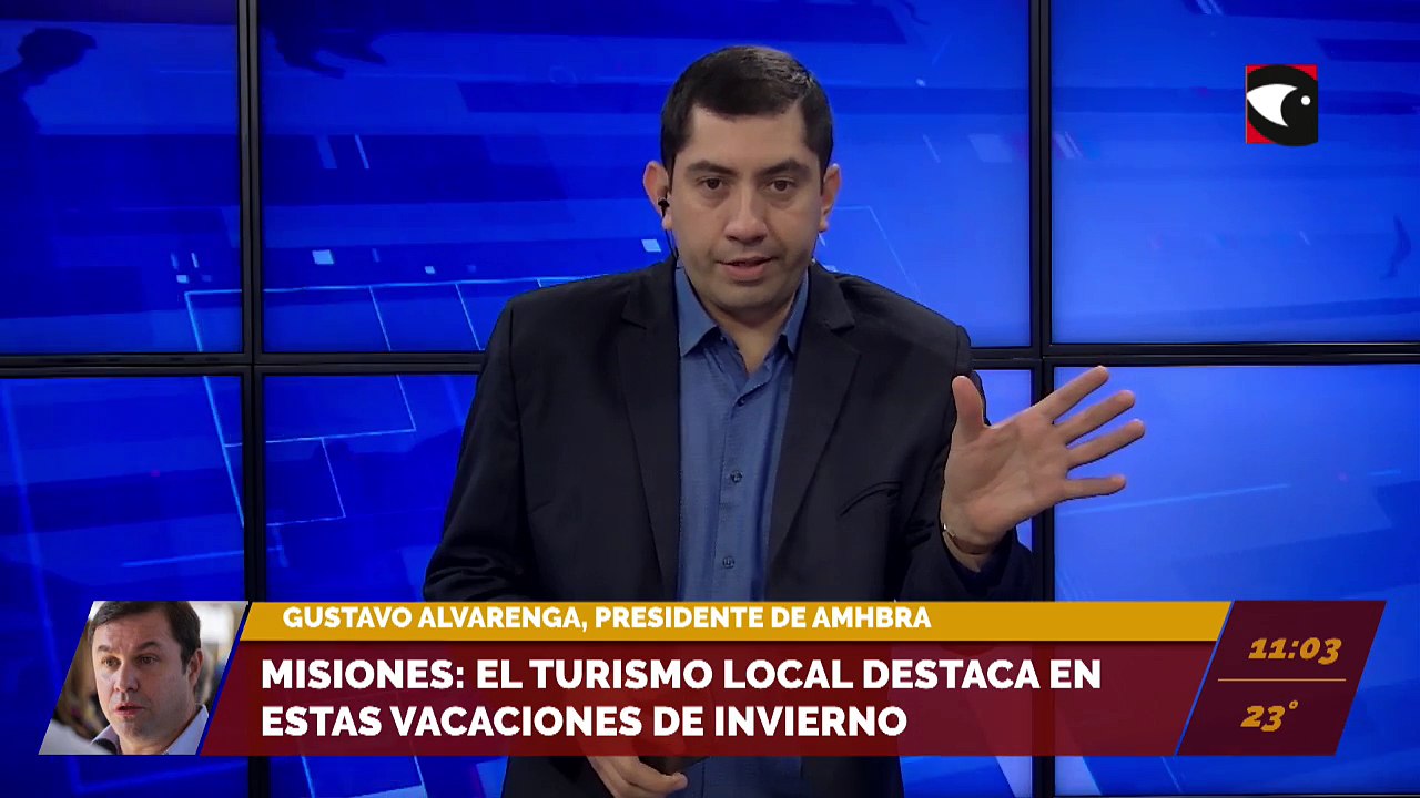 Expectativas para el turismo en Misiones este fin de semana. Entrevista a Gustavo Alvarenga, presidente de AMHBRA