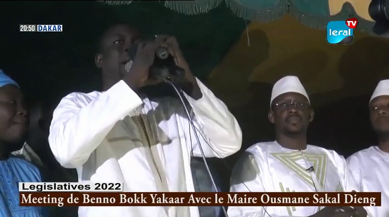 CAMPAGNES LÉGISLATIVES 2022 : Le Maire de la Commune de Sakal Ousmane Sakal Dieng , Responsable politique APR reçoit la délégation départementale de BBY Louga pour un grand meeting prévu à Sakal