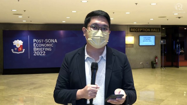 Rappler Recap: Marcos economic managers hold post-SONA briefing