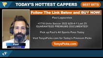 Soccer Picks Daily Show Live Expert South American Football Picks - Predictions, Tonys Picks 7/26/2022