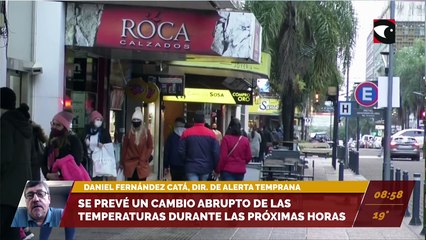 #Pronóstico | Se prevé un cambio abrupto en las condiciones del tiempo. Entrevista a Daniel Fernández Catá, director de Alerta Temprana de Misiones.