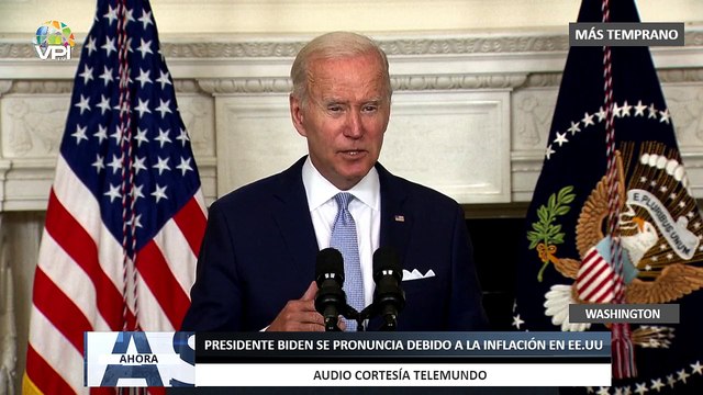 Presidente Biden se pronunció debido a la inflación en Estados Unidos - 28Jul - VPItv